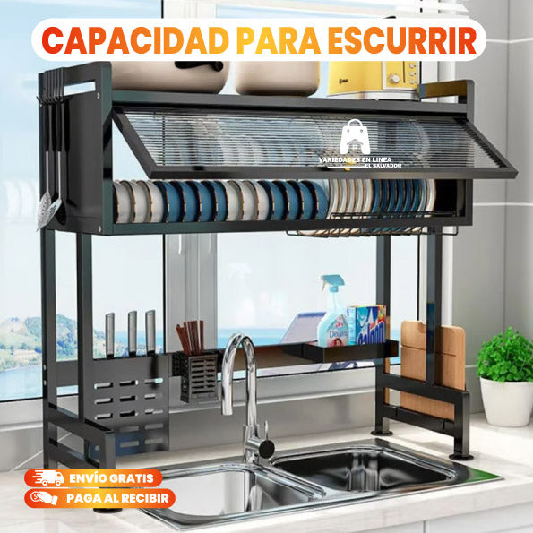 ESCURRIDOR CON GABINETE PROTECTOR