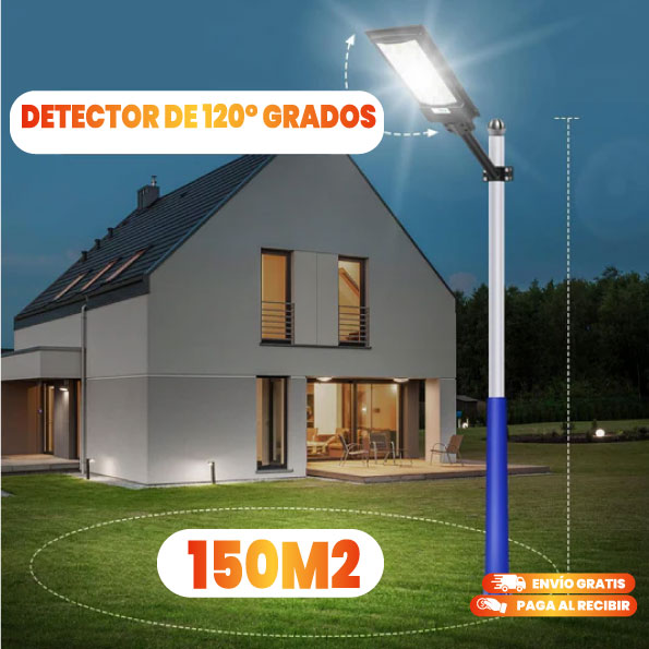 LAMPARA SOLAR LED 400W