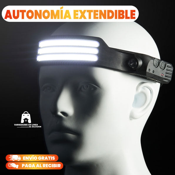 LINTERNA LED MULTIFUNCIONAL PARA CABEZA