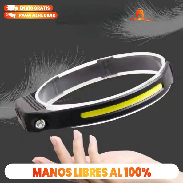 LINTERNA LED MULTIFUNCIONAL PARA CABEZA