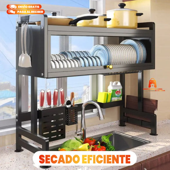 ESCURRIDOR CON GABINETE PROTECTOR