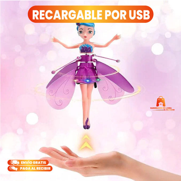 HADA VOLADORA RECARGABLE CON SENSOR