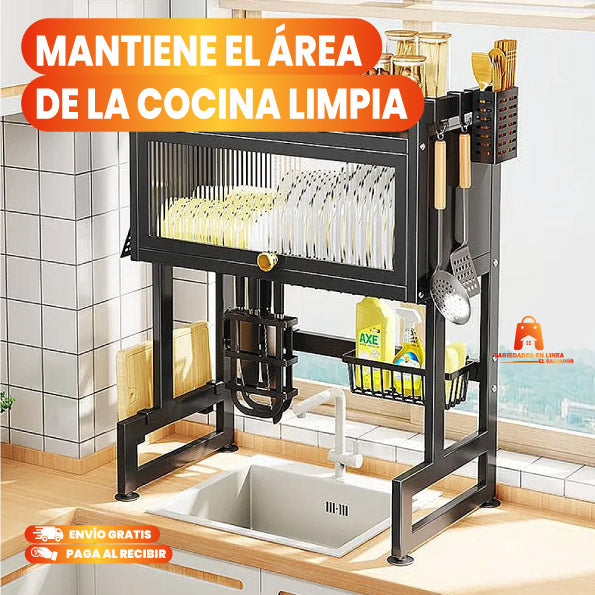ESCURRIDOR CON GABINETE PROTECTOR