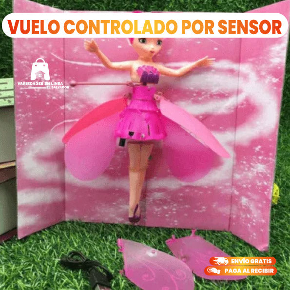 HADA VOLADORA RECARGABLE CON SENSOR
