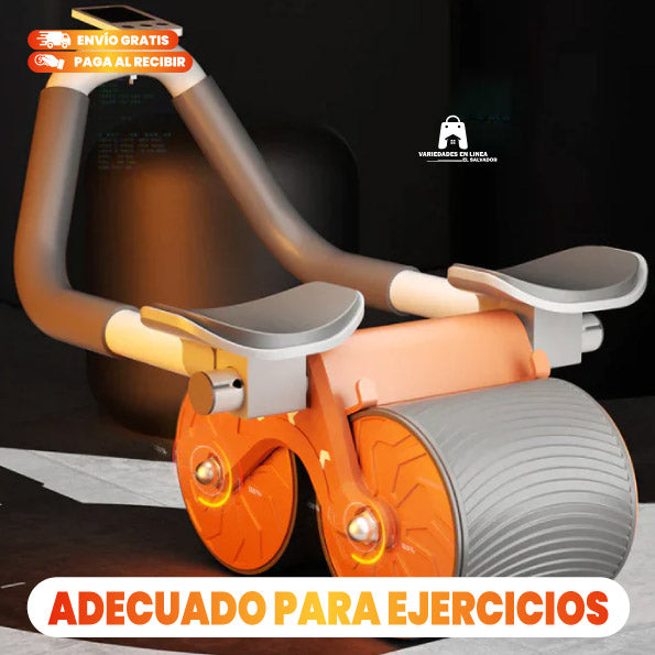 RODILLO ABDOMINAL CON SOPORTE