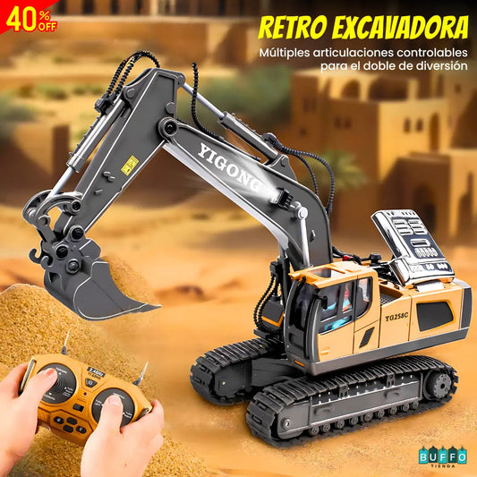 Excavadora Remota de Aventura