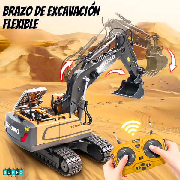 Excavadora Remota de Aventura
